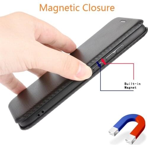 Luxury Carbon Fiber PC PU Leather Built-In Magnetic Flip Case For Huawei Nova 7 Pro 7i 7 SE 6SE 6 4G 5G 5T 4E Lite 3 Plus Cover
