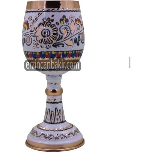 Şarap bardağı atış Metal Retro yaratıcı küçük likör kupası altın avrupa tarzı KDH-103