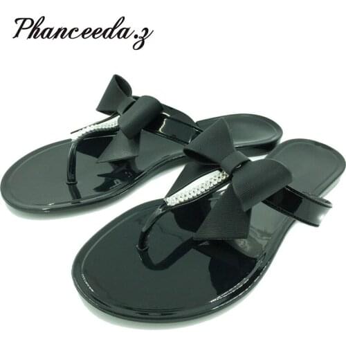 New 2019 Shoes Women Sandals Flip Flops Open Toe Slides Female Fashion Platform Comfortable Sandal Sweet Slippers Jelly Shoes