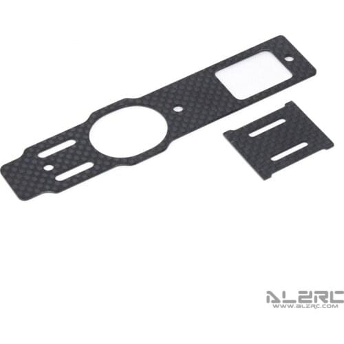 ALZRC - Devil 480 RIGID Carbon Fiber Bottom Plate + Gyro Mount