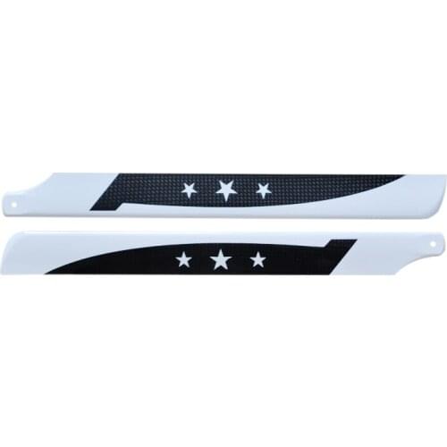1pair Carbon Fiber 325mm Main Blades for RC Helicopter Model