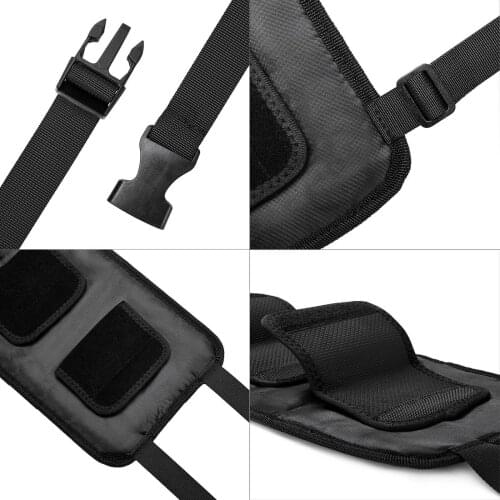 1Pair Fishing Rod Holder Car Backseat Tie Strap Fixing Belt 3 Poles Storage
