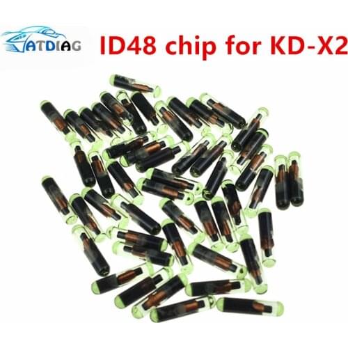 10pcs/lot KEYDIY KD-X2 ID48 48 Clone Chip Transponder Special for KEYDIY KD-X2 KD X2 Key Programmer Cloner