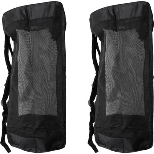 2pcs Mesh Bag Shoulder Backpack for Inflatable Paddle Board Surfboard