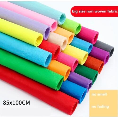85cm×100cm 1mm Manufacturers selling DIY material bag cloth art non-woven wool felt kindergarten handmade DIY cloth