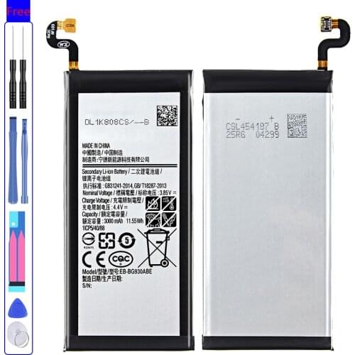 Phone Battery EB-BG930ABE 3000mAh For Samsung Galaxy S7 SM-G930 G930A G930K G930F G930FD G930R6 G930T G930W8 + Track Code