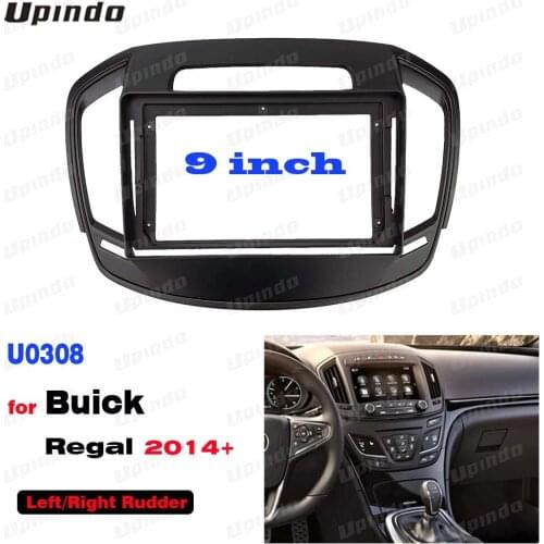 2 Din 9 Inch 10.1 Inch Car Radio installation GPS Mp5 Plastic Fascia Plane Frame for Buick Regal 2014+ Dash Kit