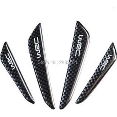 Car Styling Carbon Fiber Door Protector Door Side Edge Sticker For BMW e46 e90 e39 f30 f10 e36 e60 x5 e53 f20 e34 X3 Accessories