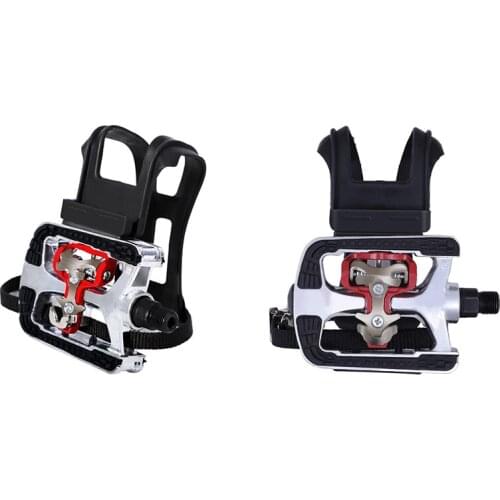 For SPD Pedals, Cleats with Toe Cages, Clips and Straps for Spin Bike, Indoor Exercise Bikes with Axles