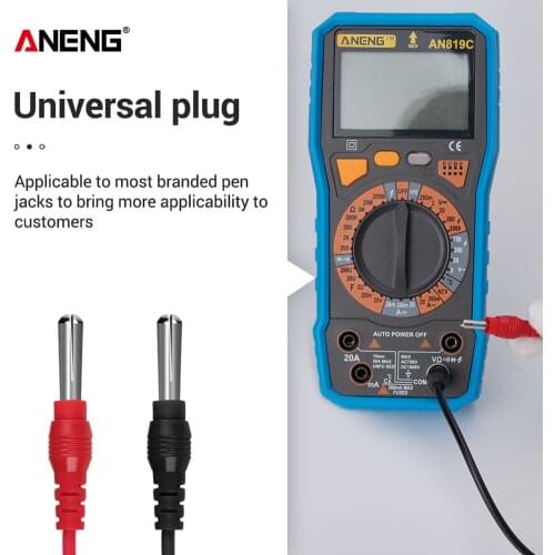 ANENG 16/18 in 1 Multifunctional Multimeter Test Combination Line Multimeter Probe Test Line Replaceable Needle Test Lead Kit