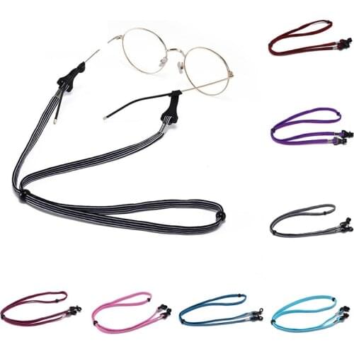 Non-slip Glasses Rope Necklace Eyeglass Lanyard Strap Eyeglasses Cord Glasses Elastic Glasssholder Reading Holder Sunglasses New