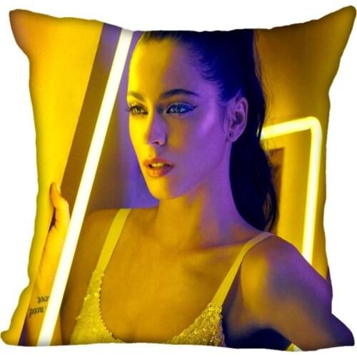 2018 New Custom Tini Stoessel Painting 45X45 CM Soft Pillowcase pillow case Two Sides