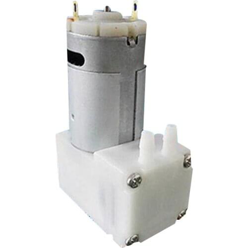 New DC 12V 3L/min 7W Micro Air Pump Electric Pumps Mini Vacuum Pump Pumping Booster For Medical Treatment Instrument#04