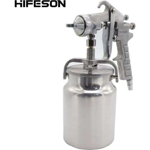 HIFESON air spray gun 1.8mm 1000cc HF-PQ2 pneumatic mini spray gun nozzle for automotive commercial paint