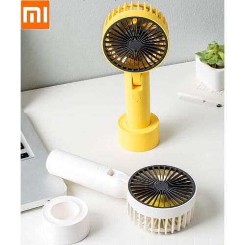 New Handheld USB charging Fan mini portable student office Dormitory outdoor travel silent small electric fan