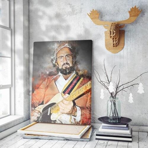 Blues Musician Roy Buchanan Poster, Telecaster Guitarist Rock Music Art Prints, Bar Club Decor Mural, Vintage Music Decor Draw