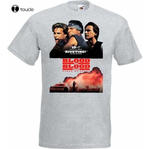 Blood In, Blood Out: Bound By Honor T-Shirt Heather Grey Movie Poster