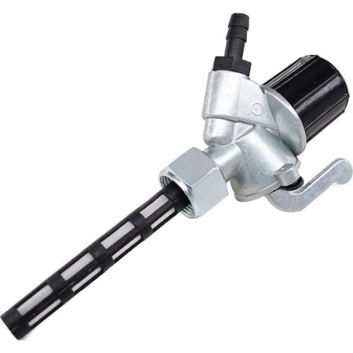 Professional Motorcycle Fuel Tank Valve Switch Slanted Fuel Tap With Water Bag For Simson MZ ETZ 150/250/251 TS ES Trofeo