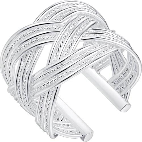 Adjustable wonderful Hot silver plated Ring ,fashion jewelry Ring , /TQACAALK KBKOSCQH