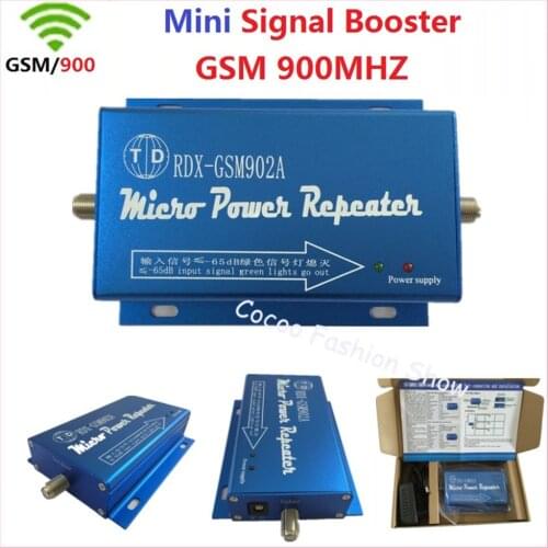 ZQTMAX GSM Repeater 2g Mobile Phone Celular Signal Amplifier 900mhz signal Booster