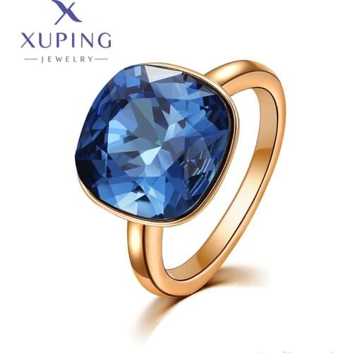 Xuping Jewelry Fashion Romantic Luxury Crystals Ring for Women Wedding Gifts 10037