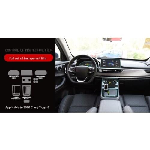 For chery Tiggo Anti-scratch TPU Car Gear Dashboard GPS Navigation Screen Film Protective Sticker T3ED