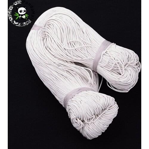 Pandahall 1 Bundle Chinese Waxed Cotton Cord for Jewelry Making Stringing Materials Accessories Handicraft Tool 0.7mm