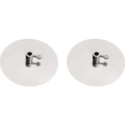 2xStainless Steel Gyros Plate Disc for Spit Roasters Souvlaki Gyros Disc - 15mm/20mm Round Collar