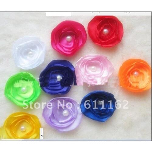 2018 500pcs Edge ZhenZhuHua, headdress flower, xionghua, hair band with flowers, hairpin side clamp best sale