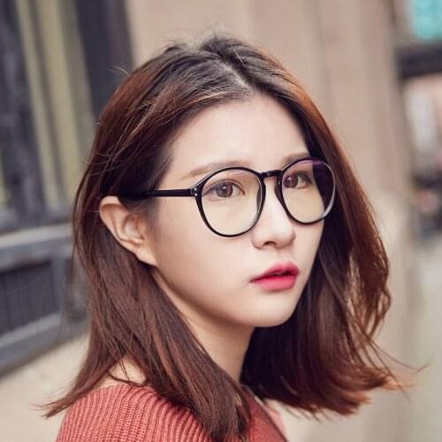 2018 Fashion Retro Round Women men Eyeglasses Spectacles Frame Optical meter nail Glasses Plain mirror computer reading eyewear