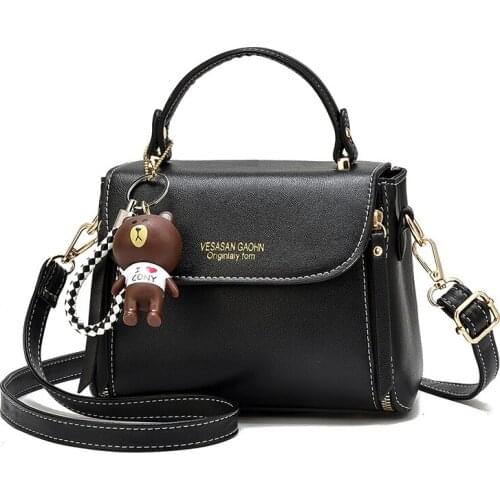 2020 Solid Color women PU Leather Handbags Casual Fashion Designer Ladys Small Bag Shoulder Girls Mini Bucket Bags