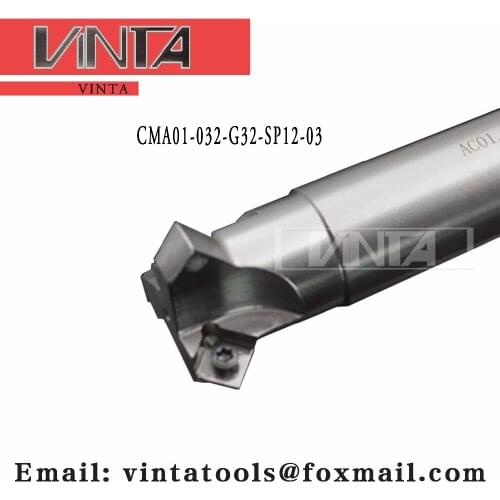 Free shipping CMA01-032-G32-SP12-03 Chamfer milling tools for Inserts SPMT120408