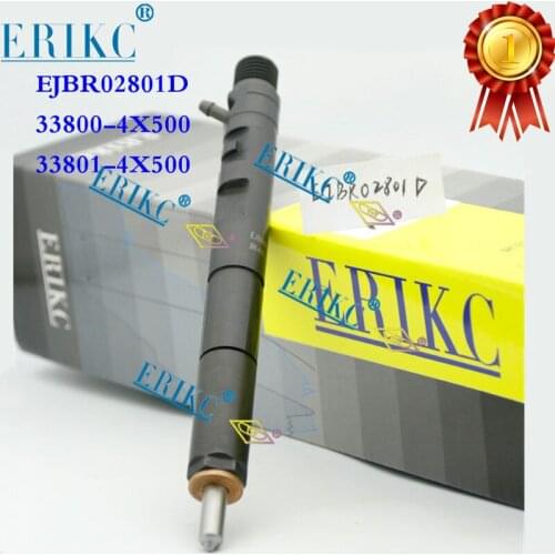 ERIKC Injector EJBR02801D Diesel CR 338004X500 Fuel Pump Injection 338014X500 for HYUNDAI Terracan Carnival Sedona 2.9L CRDi