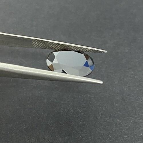 Perfect 3 Carat Oval Shape Synthethic Moissanite Engagement Ring 8*10mm Gemstones with GRA Certificate