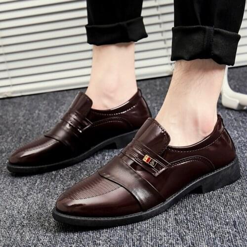 Italian Loafers Men Shoes Wedding Oxford Shoes for Men Formal Shoes Men Mens Dress Shoes Zapatos De Hombre De Vestir Formal 2021