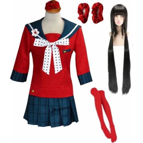 Danganronpa V3 Killing Harmony Harukawa Maki School Uniform Cosplay Costume