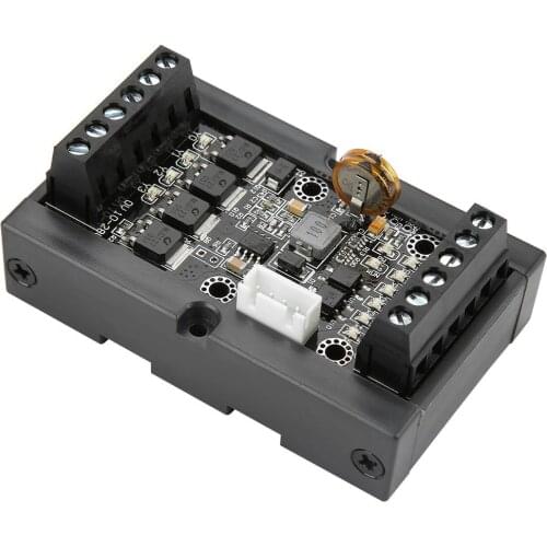 PLC Industrial Control Board FX1N-10MT Programmable Relay Delay Module with Shell durable