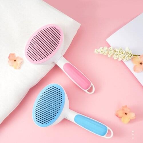 Pet Comb Hair Removal Needle Comb Dogs and Cats Automatic Leg Hair Comb Dogs and Cats Automatic Knot Opening