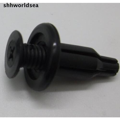 Shhworldsea Free Shipping 500pcs Front & Rear Bumper Push-Type Retainer For Honda 91502-SPO-003, 09409-09303; For GM 94530624