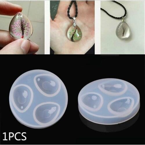 Silicone Casting Mold For DIY Resin Jewelry Pendants Silicone Casting Mold Tools For Clay Epoxy Resin