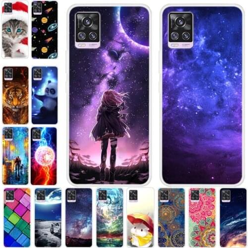 For Vivo V21 v21e Case Cover Bumper On For Vivo V21 5G V 21 TPU Soft Silicone Case for Vivo V21 e 2021 V21e 5G Back Cover Capa
