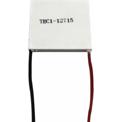 1pcs 180W TEC1-12715 Thermoelectric Cooler Peltier 40*40*3.3mm 12715 Best pirces and _Cooling system The connector