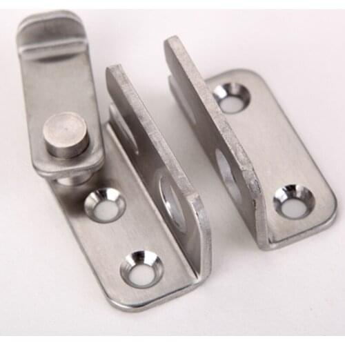 45mm Bolt Lock Thickening Stainless Steel Cabinet Lock Anti-Theft Wooden Cabinet Door Window Office Cabinet Bolt Lock With Lock