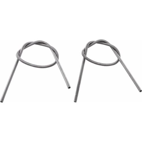 High Quality 2Pcs/Set AC 220V 1500W Kiln Furnace Heating Element Coils High Resistance Wire Restring Coil Heater Coil Kit