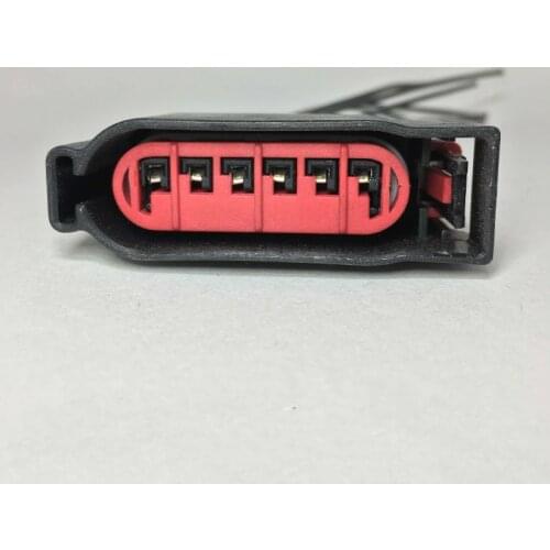 1/5/10/20pcs/lot 6Pin left and right headlamp tail lamp plug harness plug connector with wire for Buick Ford Chevrolet Volvo