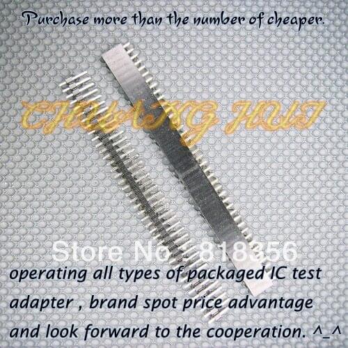 10pcs 2.54mm 1X40pin breakaway socket +10Pcs 1x40pin 2.54mm Straight pin