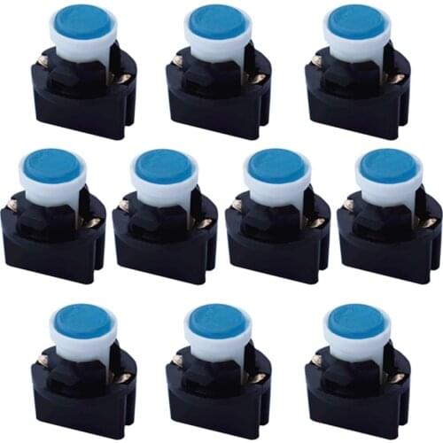 10pcs T10 V2 COB LED W5W Wedge With PA T10-V2 Twsit Lock Auto Lamp Car Dashboard Instrument Panel Light Bulb DC12V