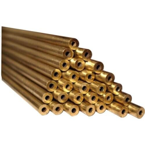 2piece H62 brassTube Pipe 100mm length Knife rivet Knife handle screw 2mm-10mm