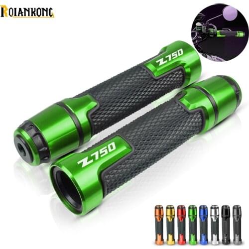 For Kawasaki Z750 2007 2008 2009 2010 2011 2012 2013 2015 Z-750 Z 750 7/8" Aluminum Motocycle Handle bar Hand Grips hand grip