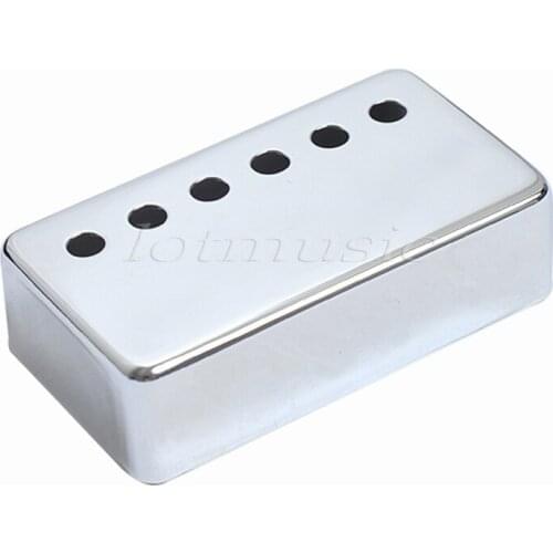 Chrome Humbucker Guitar Pickup Cover 52mm Pole Spacing